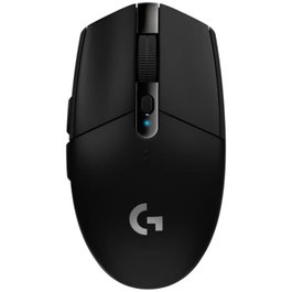 Logitech G305 Lightspeed - Ratón Gaming Inalámbrico, Sensor HERO hasta 12000 DPI, Negro, 910-005283